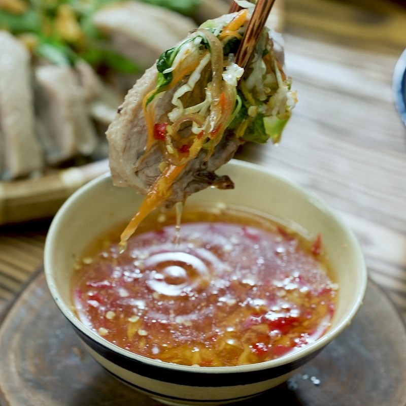 Pha nước mắm gừng