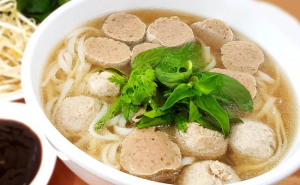 Phở bò viên